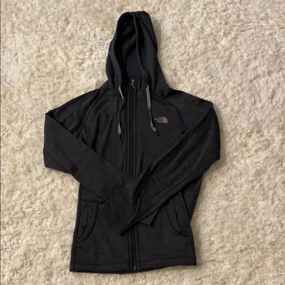 The North Face women’s hooded zip sweatshirt Small